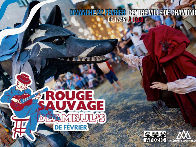 Les Déambul's de Février - « Rouge Sauvage »