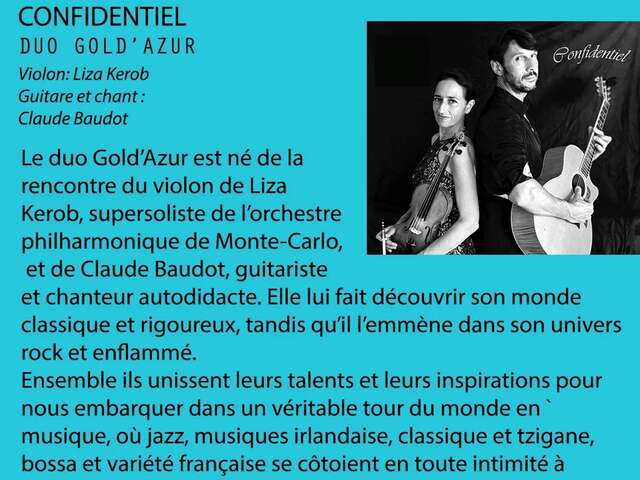 Lavoir théâtre - Confidentiel / Duo Gold'Azur