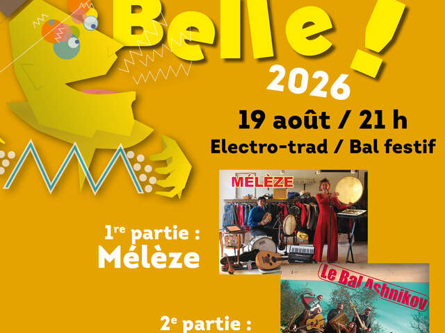 Festival L'Échalapée Belle - Concerts & Bal festif
