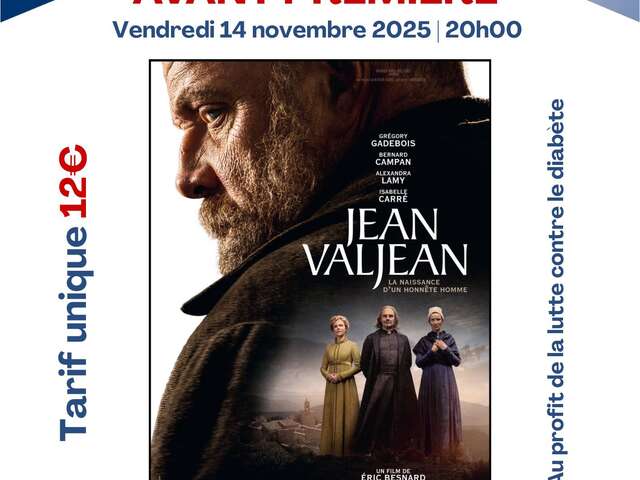 Avant première du film "Jean Valjean"