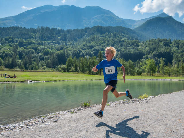 Parcours trail "Tour du lac"