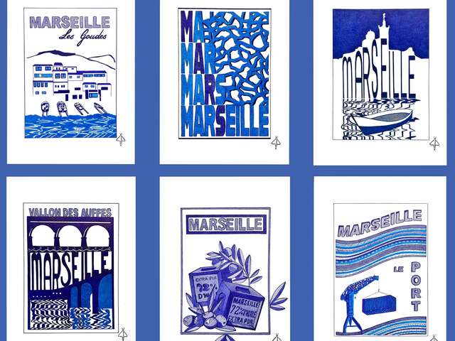 Les affiches de Marseille par Chantal Darnis