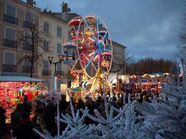 Christmas market in Hyeres