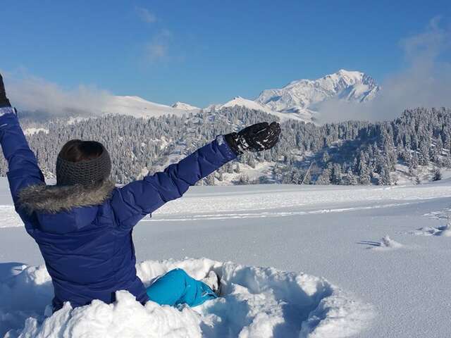 Itinéraire raquettes - Col de la Lézette