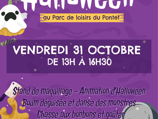 Après-midi d'Halloween au village !