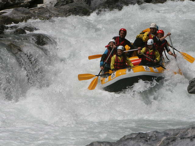 Rafting in the Guil gorges