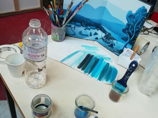 Atelier pop-up ! en lien avec le spectacle bleu nuit à l'intégral