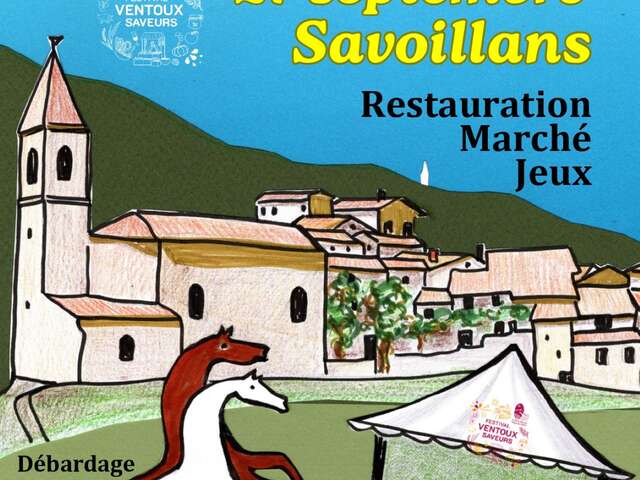 Festival Ventoux Saveurs - Feest van de paardenfokkers en het paard