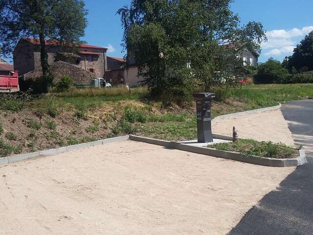 Aire de service de camping-car