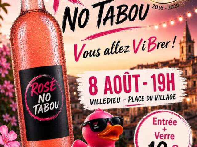 Rosé No Tabou' evening