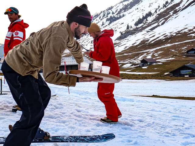 Course de garçons de café