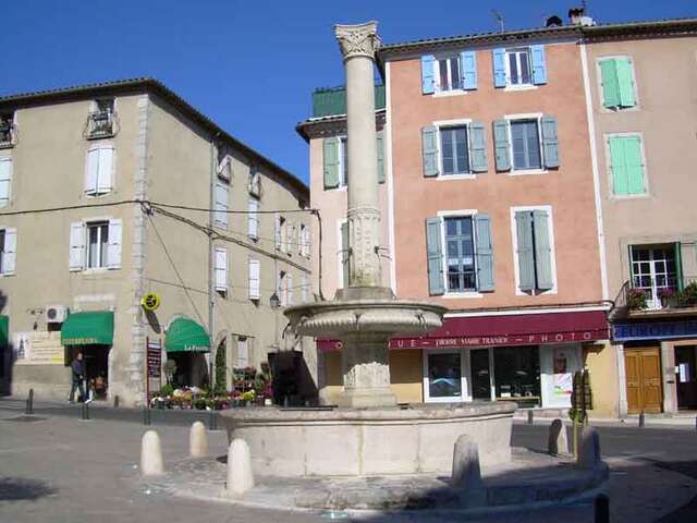 La Fontaine Pradier à Anduze