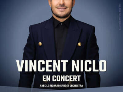 Vincent Niclo en concert avec le Richard Gardet Orchestra