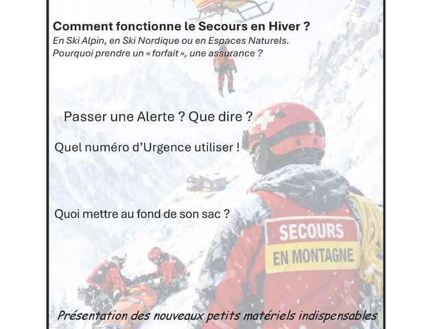 Que faire en cas d'incident en montagne ?