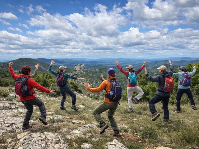 Rando Danse garrigue et panorama - 1/2 journée