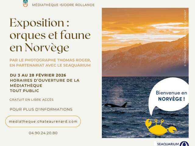 Exposition "Orques et faune en Norvège"