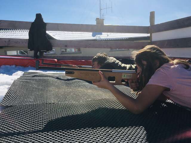 Biathlon laser