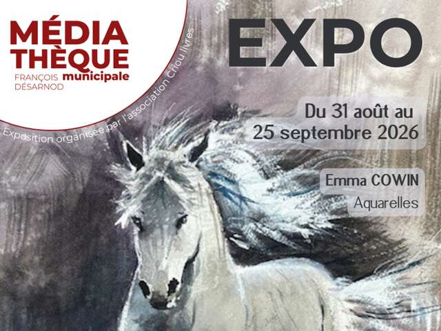 Watercolor exhibition by Emma Cowin