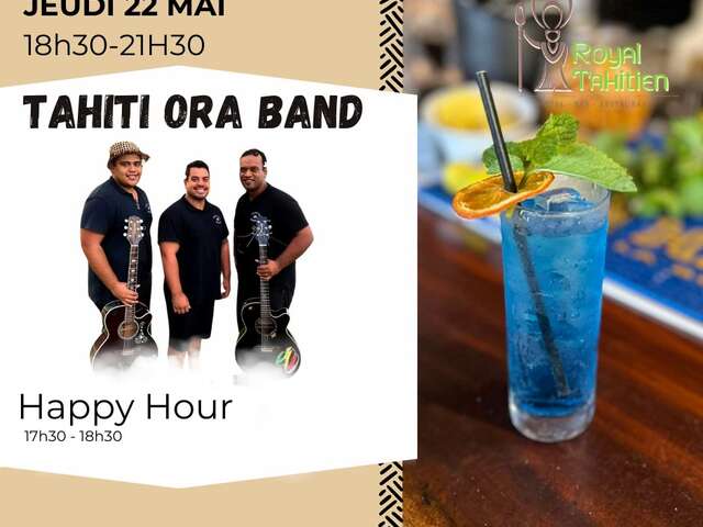 Tahiti Ora Band en concert - Royal Tahitien