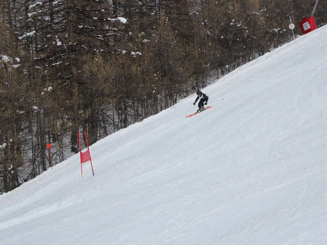 Flèche, le slalom géant chronométré !