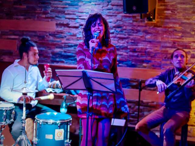 Trio Rebolô concert Brésilien