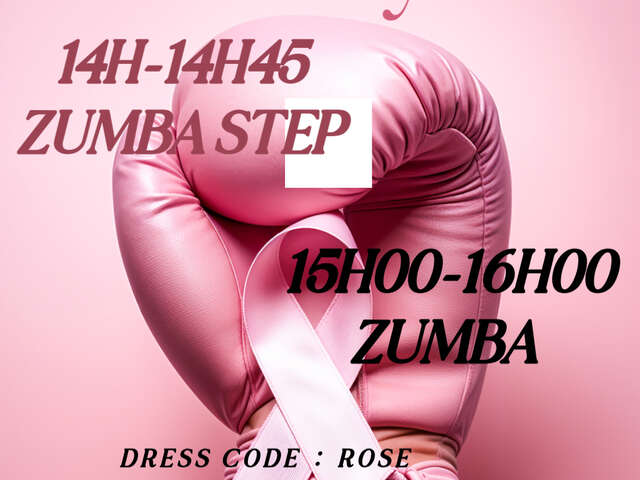 Zumba party pour Octobre Rose