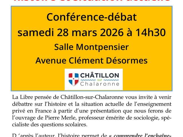 Konferenz und Debatte – „Privatschulbildung: Geschichte und aktuelle Situation“