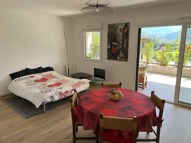 Appartement 2 personnes Vue sur le Mont-Blanc