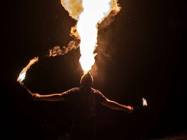 Spectacle de feu