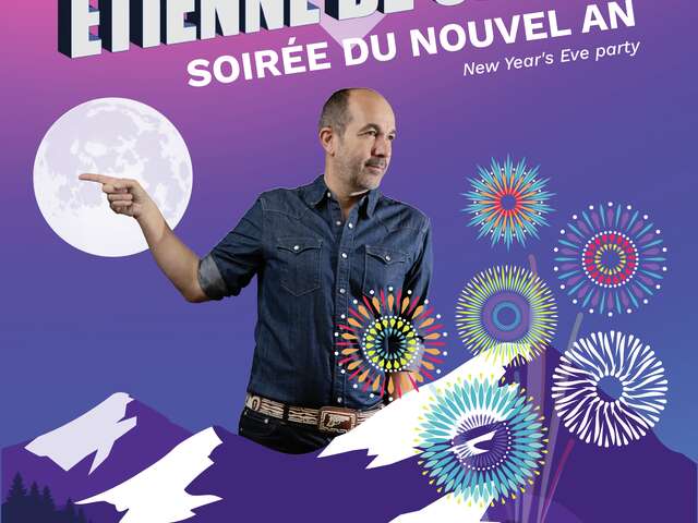 Soirée du réveillon et feux d'artifice