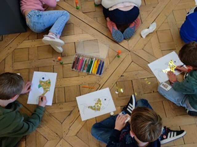 Visite créative - Sirènes d'or et poissons d'argent (4-11 ans)