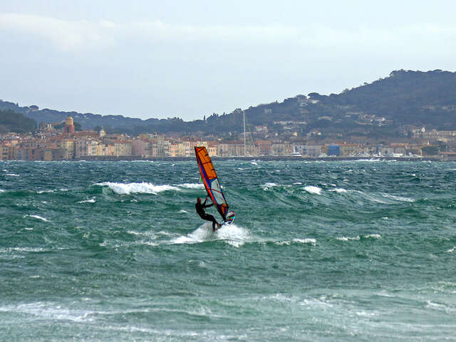 Spot de planche à voile du Vieux Moulin - Beauvallon