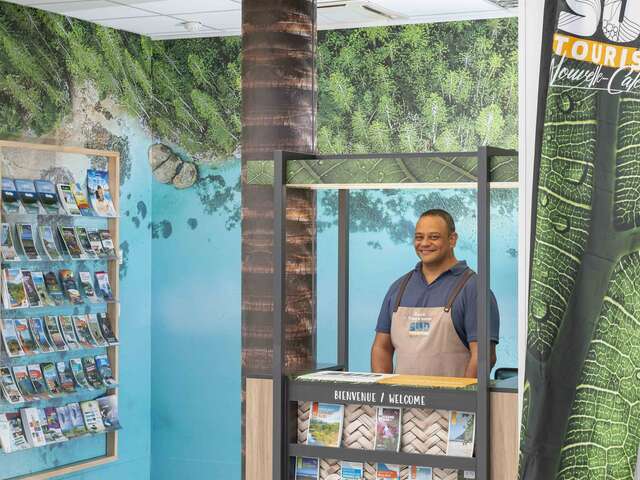 Tourism Information at the international airport of Noumea