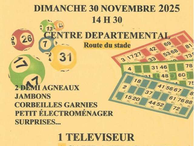 Loto organized by the Détente et Loisirs association