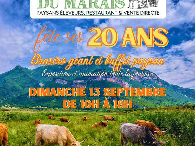 La Ferme du Marais fête ses 20 ans !