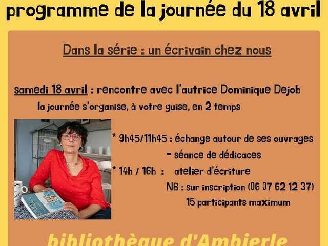 Un écrivain chez nous - Dominique Dejob