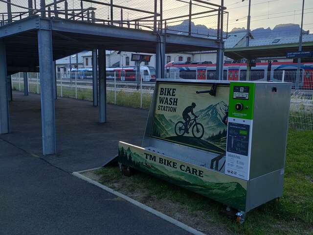 Station de Lavage vélo du Fayet