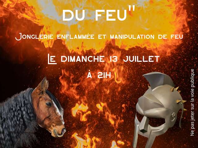 Spectacle de feu "Les Gardiennes du feu"