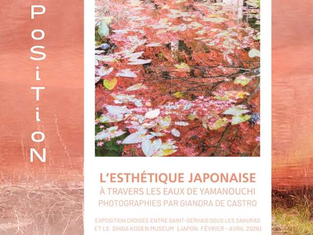 Exposition de photographies Giandra DeCastro - A travers les eaux de Yamanouchi - Saint-Gervais sous les Sakuras