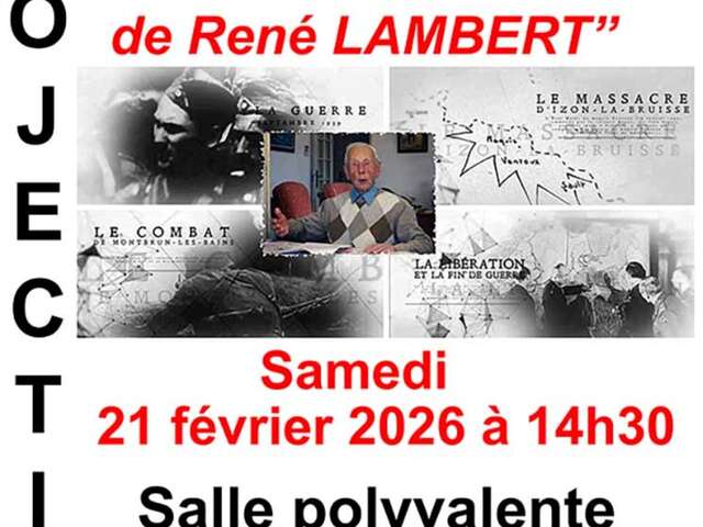 Projection du film 'Résistant en Ventoux'