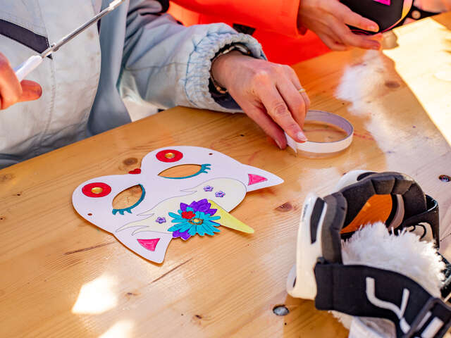 Atelier masque de carnaval