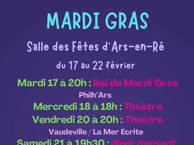 Mardi Gras à Ars-en-Ré
