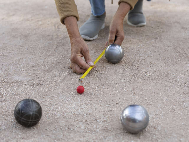 Concours de pétanque au Lac