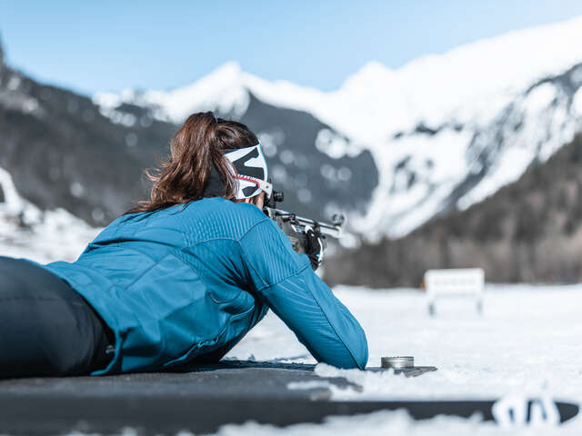 Biathlon tir à 10 m : stage adulte