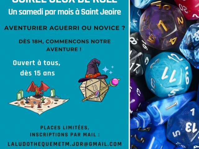 Soirée jeux de rôle