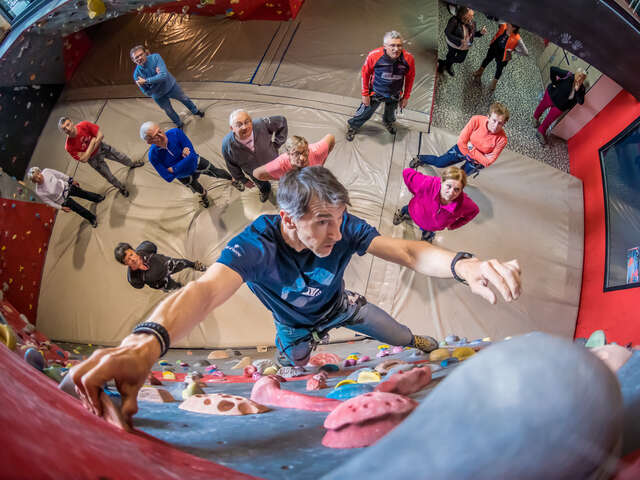 Cours d'escalade indoor