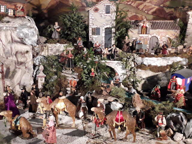 La crèche de Noël de Notre-Dame du Mont