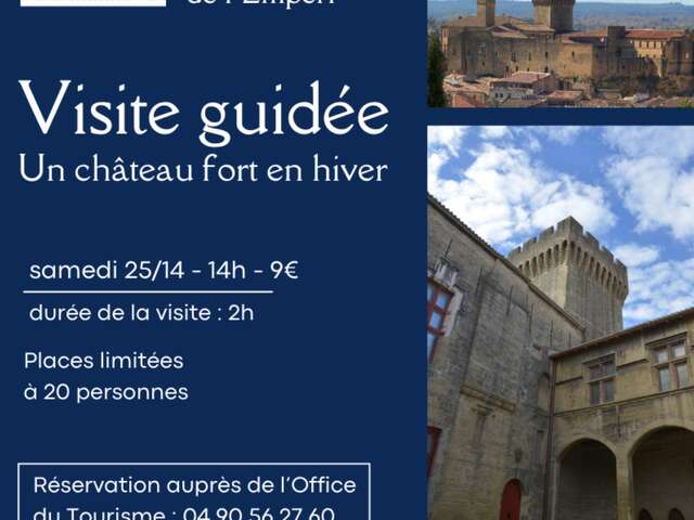 Visite guidée : Un Château Fort en Hiver