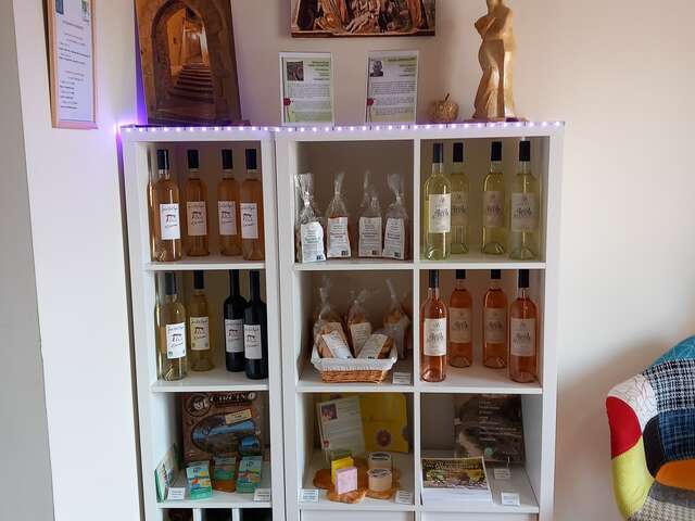 BOUTIQUE du TERROIR du Bureau d'INFORMATION TOURISTIQUE de TOURRETTES