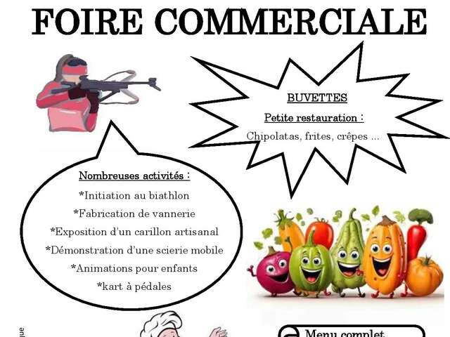 Foire commerciale à Hotonnes